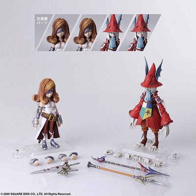 Final Fantasy IX Bring Arts Action Figures Freya Crescent & Beatrix 12 - 16 cm