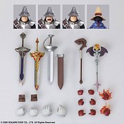 Final Fantasy IX Bring Arts Action Figures Vivi Ornitier & Adelbert Steiner 10 - 15 cm