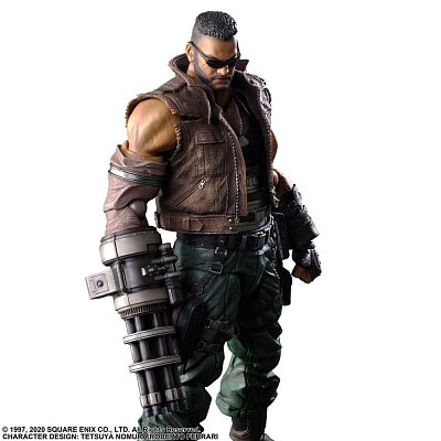 Final Fantasy VII Remake Play Arts Kai Action Figure Barret Wallace Ver. 2 28 cm