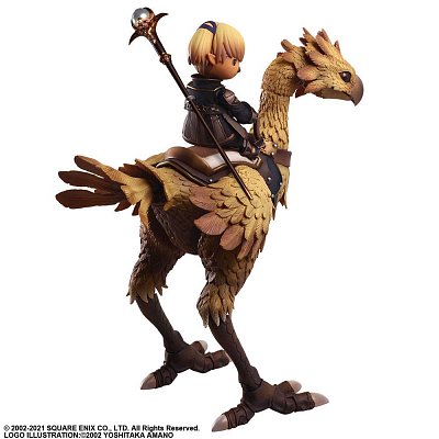 Final Fantasy XI Bring Arts Action Figures Shantotto & Chocobo 8 - 18 cm