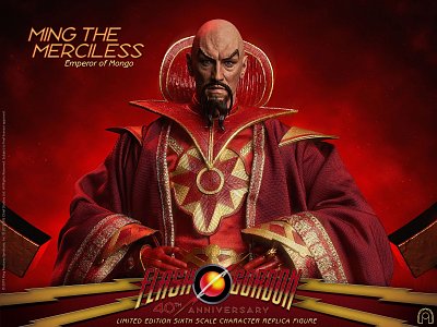 Flash Gordon Action Figure 1/6 Ming the Merciless Limited Edition 31 cm