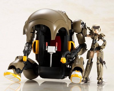Frame Arms Girl Plastic Model Kit Handscale Girl Gourai with MechatroWeGo Brown 13 cm --- DAMAGED PACKAGING
