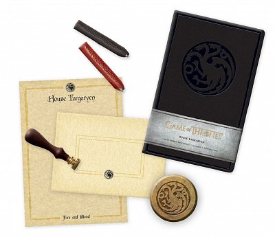 Game of Thrones Deluxe Stationery Set House Targaryen