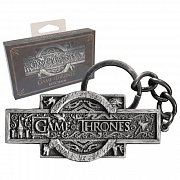 Game of Thrones Metal Keychain Opening Sequence Logo