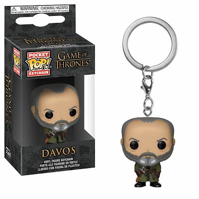 Game of Thrones Pocket POP! Vinyl Keychain Davos 4 cm