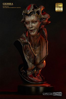 Geisha Life-Size Bust by Akihito 81 cm