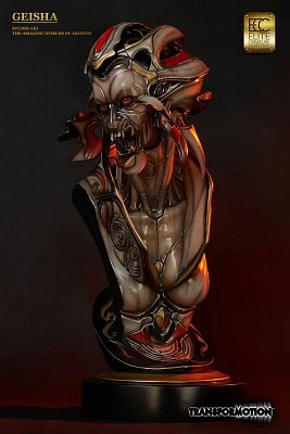 Geisha Life-Size Bust by Akihito 81 cm