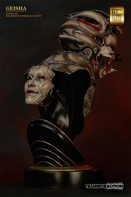 Geisha Life-Size Bust by Akihito 81 cm