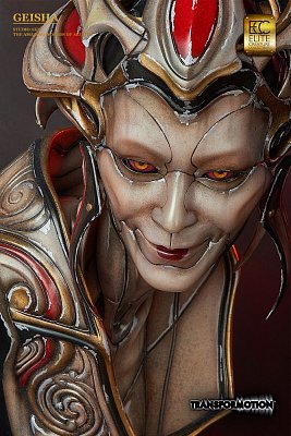 Geisha Life-Size Bust by Akihito 81 cm