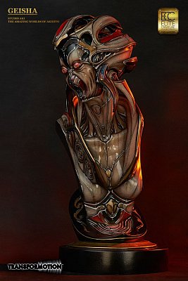Geisha Life-Size Bust by Akihito 81 cm