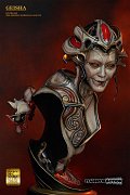 Geisha Life-Size Bust by Akihito 81 cm