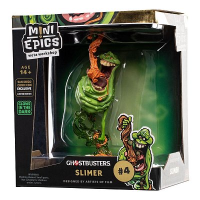 Ghostbusters Mini Epics Vinyl Figure Slimer Glow In The Dark SDCC 2020 Exclusive 18 cm