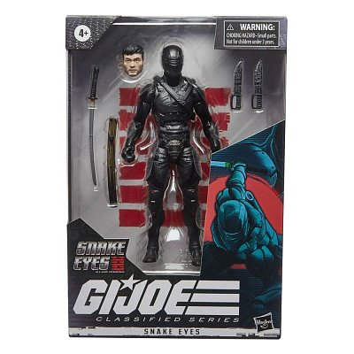 G.I. Joe Classified Series Snake Eyes: G.I. Joe Origins Action Figures 2021 Wave 4 Assortment (6) - Damaged packaging