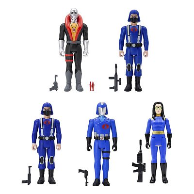 G.I. Joe ReAction Action Figure 10 cm Cobra Wave 1A Assortment 1 (12)