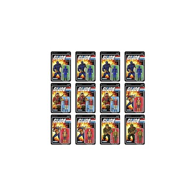 G.I. Joe ReAction Action Figure 10 cm Joes Wave 1A Assortment 2 (12)