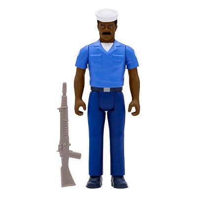 GI Joe ReAction Action Figure Blueshirt Mustache (Dark Brown) Wave 2 10 cm