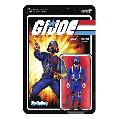 G.I. Joe ReAction Action Figure Cobra Trooper Y-back (Pink) 10 cm