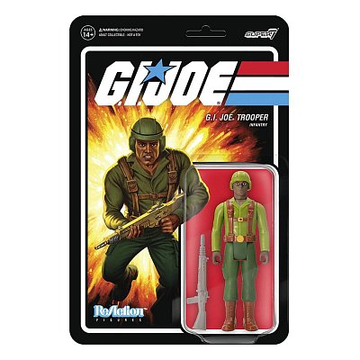 G.I. Joe ReAction Action Figure Greenshirt (Brown) 10 cm