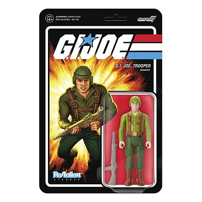 G.I. Joe ReAction Action Figure Greenshirt (Pink) 10 cm