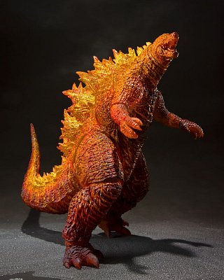 Godzilla: King of the Monsters 2019 S.H. MonsterArts Action Figure Burning Godzilla 16 cm --- DAMAGED PACKAGING