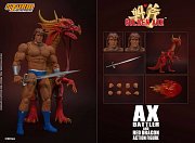 Golden Axe Action Figure 1/12 Ax Battler & Red Dragon 18 cm