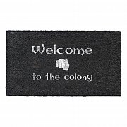 Gothic Doormat Welcome to the Colony 60 x 40 cm