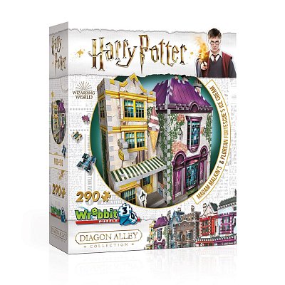 Harry Potter 3D Puzzle DAC Madam Malkin\'s Robes for All Occasions & Florean Fortescue\'s Ice Cream