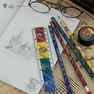 Harry Potter 6-Piece Stationery Set Hogwarts Houses