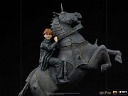 Harry Potter Deluxe Art Scale Statue 1/10 Ron Weasley at the Wizard Chess 35 cm