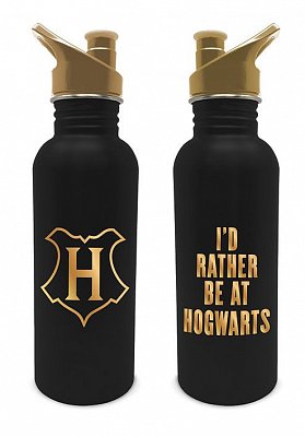 Harry Potter Drink Bottle I\'d Rather Be At Hogwarts