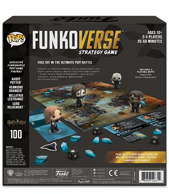 Harry Potter Funkoverse Board Game 4 Character Base Set *French Version*