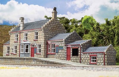 Harry Potter Model Railway Building 1/76 Hogsmeade Station - Booking Hall