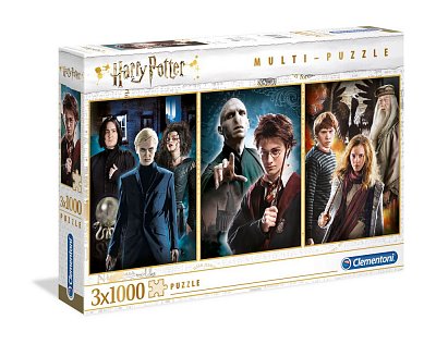 Harry Potter Multi Jigsaw Puzzle Characters (3 x 1000 pieces)