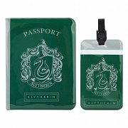 Harry Potter Passport Case & Luggage Tag Set Slytherin