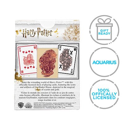 Harry Potter Playing Cards Gryffindor