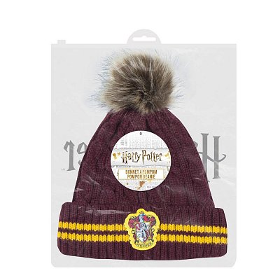 Harry Potter Pom-Pom Beanie Gryffindor