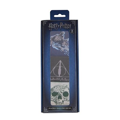 Harry Potter Socks 3-Pack Deathly Hallows --- DAMAGED PACKAGING