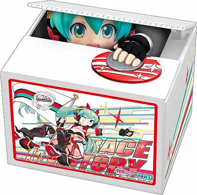 Hatsune Miku GT Project PVC Talking Coin Bank Racing Miku 2020 Ver. Chatting Bank 005 12 cm