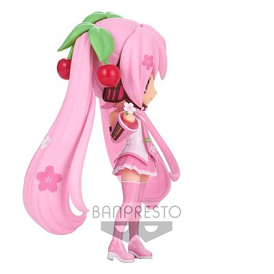 Hatsune Miku Q Posket Mini Figure Sakura Miku Ver. A 14 cm