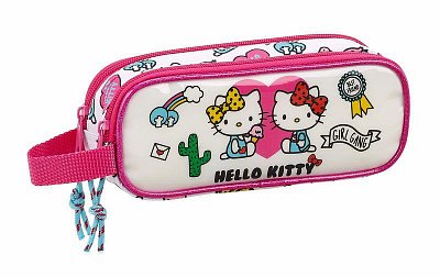 Hello Kitty Double Pencil Case Girl Gang 21 cm