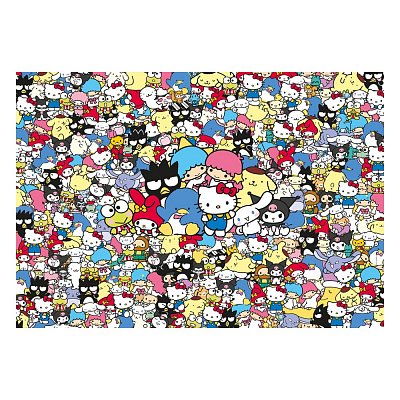 Hello Kitty Impossible Jigsaw Puzzle Hello Kitty And Friends (1000 pieces)