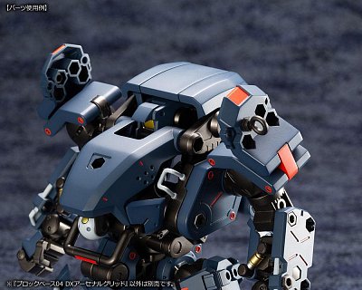 Hexa Gear Plastic Model Kit 1/24 Block Base 04 DX Arsenal Grid 23 cm - Severely damaged packaging