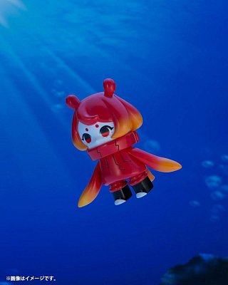 Hinomoto Heavy Industries Action Figure Ocean Exploration Robot Denshitako No. 3 Normal Color 9 cm