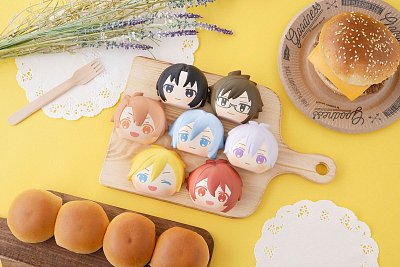 Idolish7 Fluffy Squeeze Bread Anti-Stress Figures 8 cm Assortment (8) --- DAMAGED PACKAGING