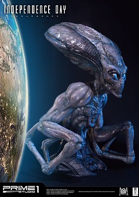 Independence Day Resurgence Bust 1/1 Alien 81 cm - Severely damaged packaging