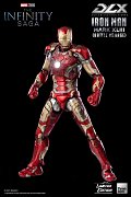 Infinity Saga DLX Action Figure 1/12 Iron Man Mark 43 (Battle Damage) Limited Edition 17 cm