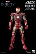 Infinity Saga DLX Action Figure 1/12 Iron Man Mark 43 (Battle Damage) Limited Edition 17 cm