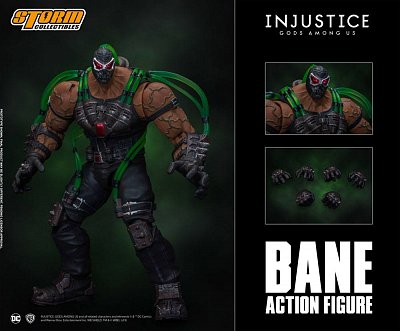 Injustice: Gods Among Us Action Figure 1/12 Bane 23 cm --- DAMAGED PACKAGING