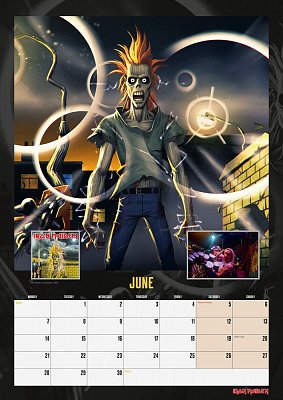 Iron Maiden A3 Calendar 2021 *English Version*