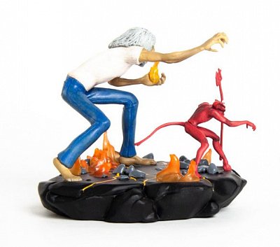 Iron Maiden Legacy of the Beast PVC Statue 1/24 Number of the Beast Eddie 10 cm --- DAMAGED PACKAGING